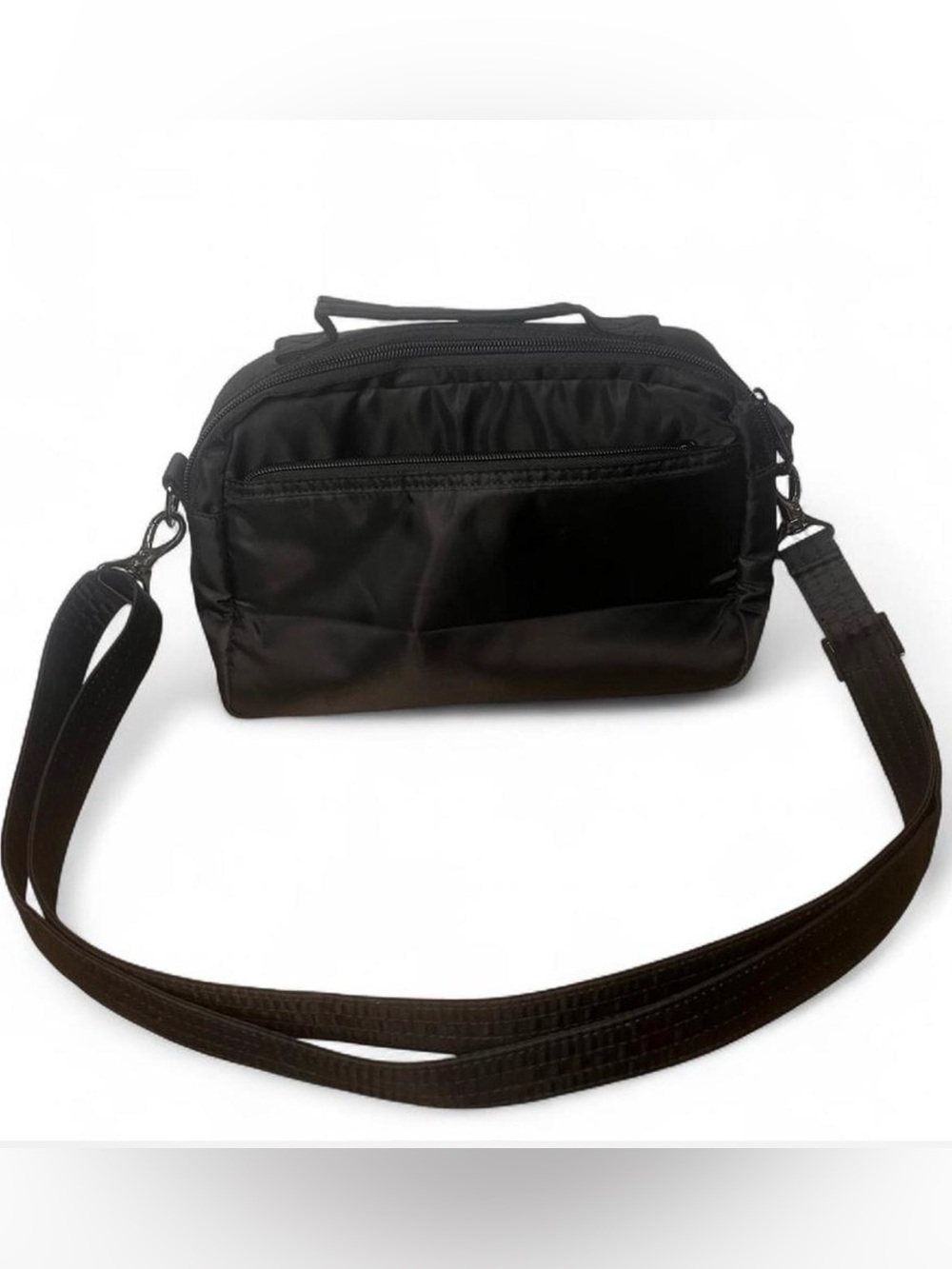 Lug Black unisex Messenger Bag with adjustable strap. - Picture 6 of 8